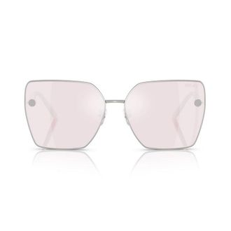 Versace Square Frame Sunglasses - Silver