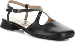 FLY London Cefi Ankle Strap Flat in Black at Nordstrom Rack, Size 8-8.5Us / 39Eu