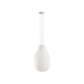 Netlighting Isabelle 31cm Globe Pendant Ceiling Light Matt White