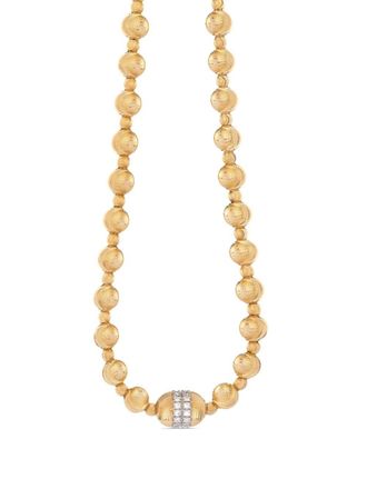 Officina Bernardi 18kt yellow gold Empire diamond necklace