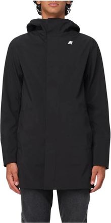 K-Way Gebonden Marlyn Herenjas - Heren - Zomerjassen - Zwart - L - Nylon - Jassen