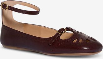 Chloé Perforierte Lederballerinas Misty