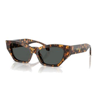 Versace Cat-Eye Sunglasses in Havana Tortoiseshell