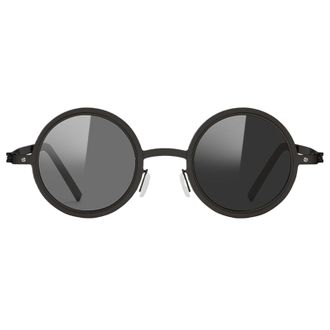 Generic Adjustable Tint Sunglasses Round, Polarized Eyewear with Built-In ND Filter, Lightweight UV Protection Glasses, Outdoor Sports Vacation Accessory, Bea