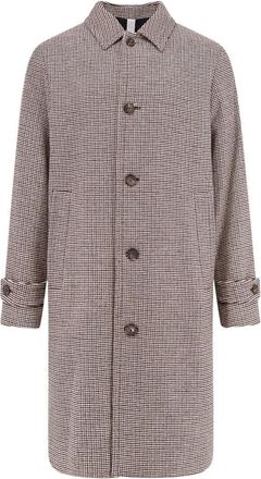 Hev&ograve; Laconia Jas - Heren - Mantel - Beige - S - Wol - Jassen