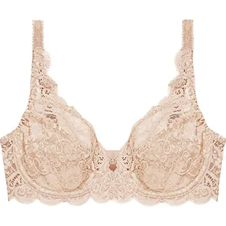 Triumph Amourette 300 Minimizer Bra in Skin at Nordstrom, Size 42Dd