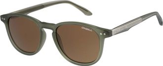 O'Neill ONS 9008 2.0 Polarized 107P Mens Sunglasses Green Size 51
