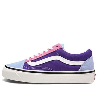 Vans Anaheim Factory Old Skool 36 Dx Light Blue Pink Purple VN0A38G2XFL