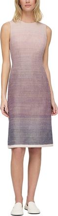 Lafayette 148 New York Silk & Wool-Blend Midi Sheath Dress