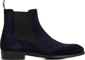 Magnanni suede Chelsea boots - men - Calf Suede/Calf Leather/Rubber - 41 - Blue