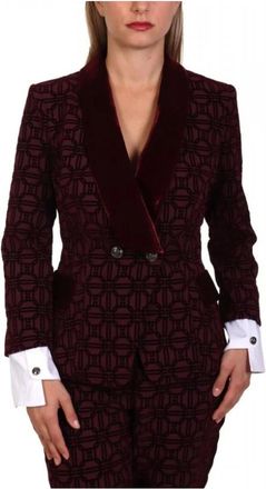 Elisabetta Franchi Mujer, Chaquetas, Rojo, Talla: L