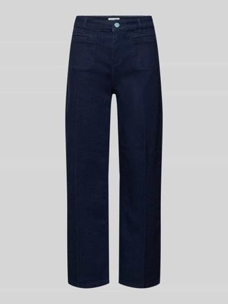 Christian Berg Jeans in verk&uuml;rzter Passform in Marine, Gr&ouml;&szlig;e 34/28