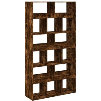 vidaXL Vidaxl - Libreria Rovere Fumo 100x33x187,5 cm in Truciolato