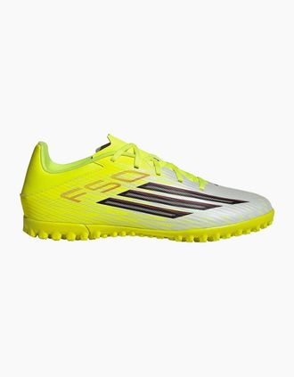 adidas Mens F50 Messi Club Astro Adults Turf Football Boots - Yellow - Size: 10.5