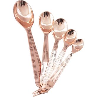 Coppermill Kitchen Vintage Inspired Copper Measuring Spoons at Nordstrom