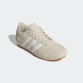adidas Sneaker ADIDAS ORIGINALS ADIDAS TAEKWONDO SCHN&Uuml;R, Damen, Gr. 38,5, weiss (aluminium, cloud wei&szlig;, gum 3), Leder, Synthetik, Schuhe Sneaker