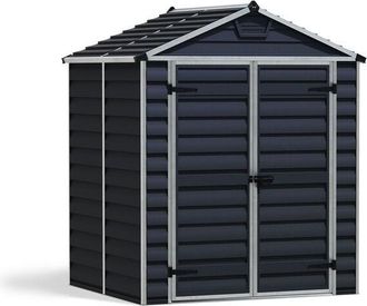 Palram Palram-canopia - Canopia Skylight Caseta De Jard&iacute;n Policarbonato 154x185x217 Cm Gris Oscuro