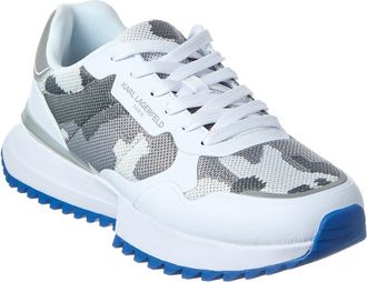 Karl Lagerfeld Karl Lagerfeld Calixte Leather & Canvas Sneaker