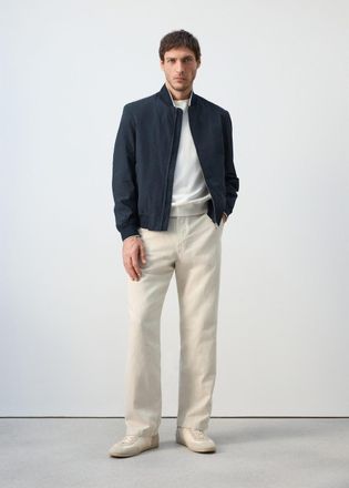 Mango Bomber leggero water-repellent navy - Uomo - XXL - MANGO MAN