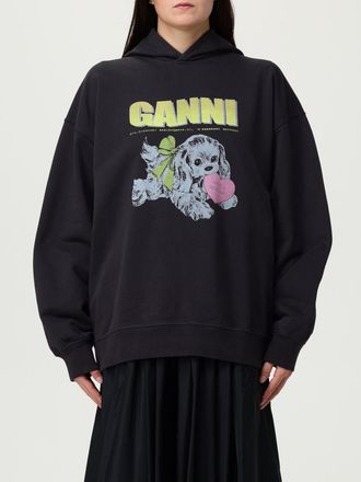 Ganni Sweatshirt GANNI Woman color Grey