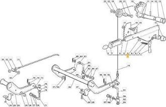 OEM Grupo De Palanca De Elevaci&oacute;n De Placa Original Kit Stiga - 382300002/1