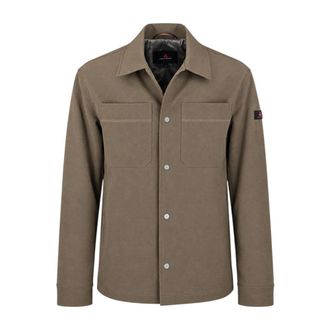 Peuterey Overshirt - - Shirts - Uomo - Verde - M