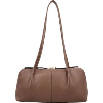 LouLou Essentiels Tassen, Dames, Bruin, ONE Size, Leer, ELO Schoudertas