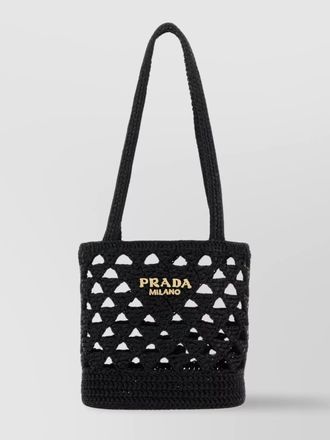 Prada na beach bag