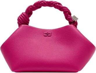 Ganni Handbags, female, Pink, Size: ONE SIZE Small Bou Bag