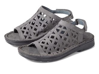 Naot Amadora Womens Shoes Smoke Gray Nubuck : EU 41 (US Womens 10) M, Suede