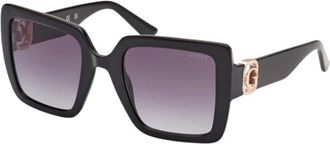 Guess Zonnebril met vierkant montuur - Dames - Zonnebrillen - Zwart - 52 MM - Accessoires