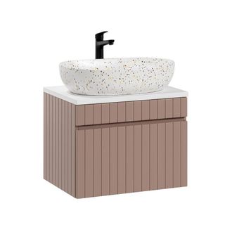 Petits Meubles Mueble lavabo estratificado Rosado