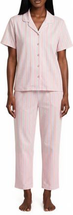 Flora Nikrooz Luna Set of 2 Pajamas in Pink at Nordstrom, Size X-Small