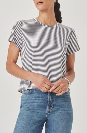 Splendid Louisa Stripe T-Shirt in Ink/White at Nordstrom, Size Large