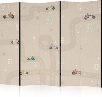 Artgeist Biombo Decorativo Artgeist Ni&ntilde;os Beige 225x172 Cm