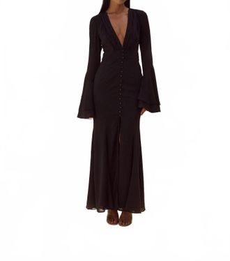 Runaway The Label Sari Maxi Dress In Black
