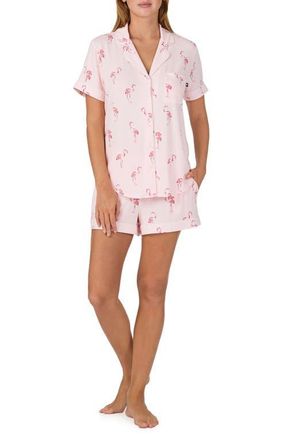 Kate Spade New York print short pajamas in Pink Multi at Nordstrom, Size X-Small