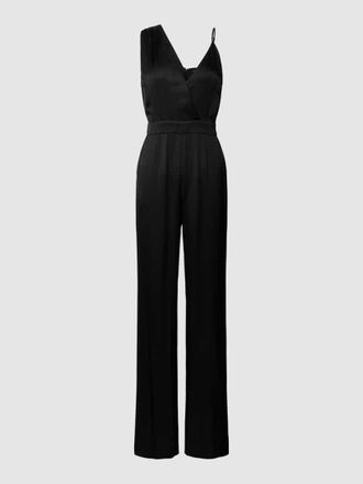 Guess Jumpsuit aus reiner Viskose Modell ANASTASIA in Black, Gr&ouml;&szlig;e 42
