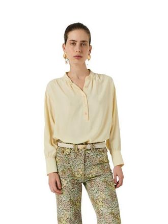 Gerard Darel C&eacute;zanne Blouse in Yellow at Nordstrom, Size X-Large