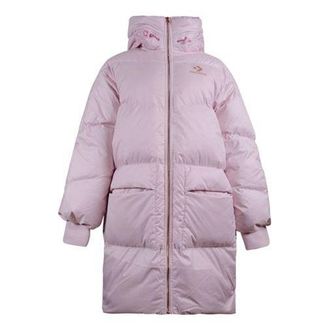 Converse (WMNS) Converse Hooded Long Puffer Coat Pale Pink 10019328-A02
