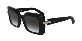 Longchamp LO776S N 001 Womens Sunglasses Black Size 50
