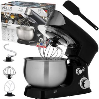 Adler Europe Planeta Ad 4226b Robot De Cocina Negro 3 L