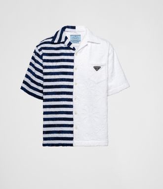 Prada Double Match heavy cotton shirt