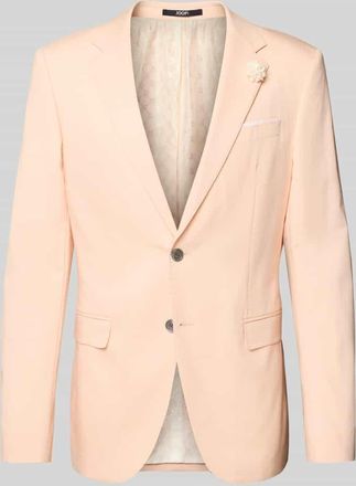 Joop Slim Fit 2-Knopf-Sakko aus Viskose-Woll-Mix in Hellrot, Gr&ouml;&szlig;e 25