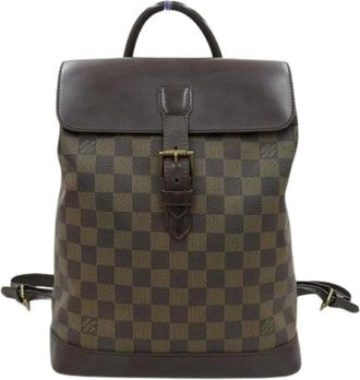 Louis Vuitton Pre-owned Backpacks, female, Brown, Size: ONE SIZE Pre-owned Vintage Backpack