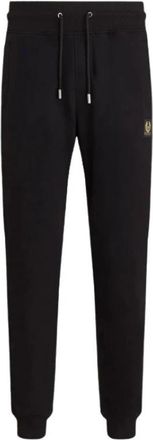 Belstaff Trainingsbroeken - Heren - Sweatpants - Zwart - S - Katoen - Broeken