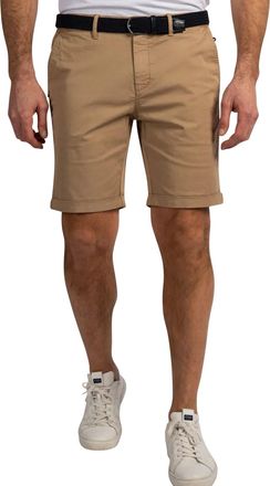 N-Z-A- NEW ZEALAND AUCKLAND Camel korte broek New Zealand elastische band katoen