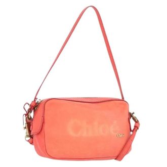 Chlo&eacute; Pre-owned Cross Body Bags, female, Red, Size: ONE SIZE Pre-owned Crossbody Shoulder Bag