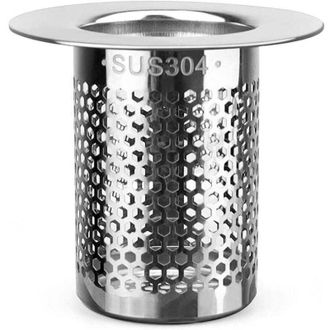 OEM Filtro Para Cabello De Ducha De 5 X 5 Cm, Filtro De Acero Inoxidable Para Fregadero, Desag&uuml;e De Ba&ntilde;era, Para Cocinas, Ba&ntilde;os Y Balcones (plateado) - Cr
