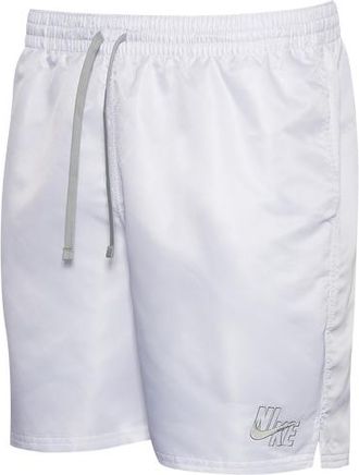 Nike Mens Essential Logo 7 Shorts - - White / Grey Size XXL
